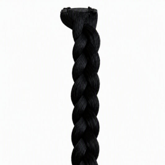 No. 1 Jet Black Invisible Weft Hair Extension 50g pack