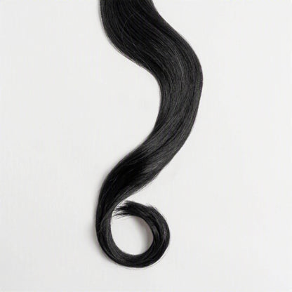 No. 1 Jet Black Invisible Weft Hair Extension 50g pack