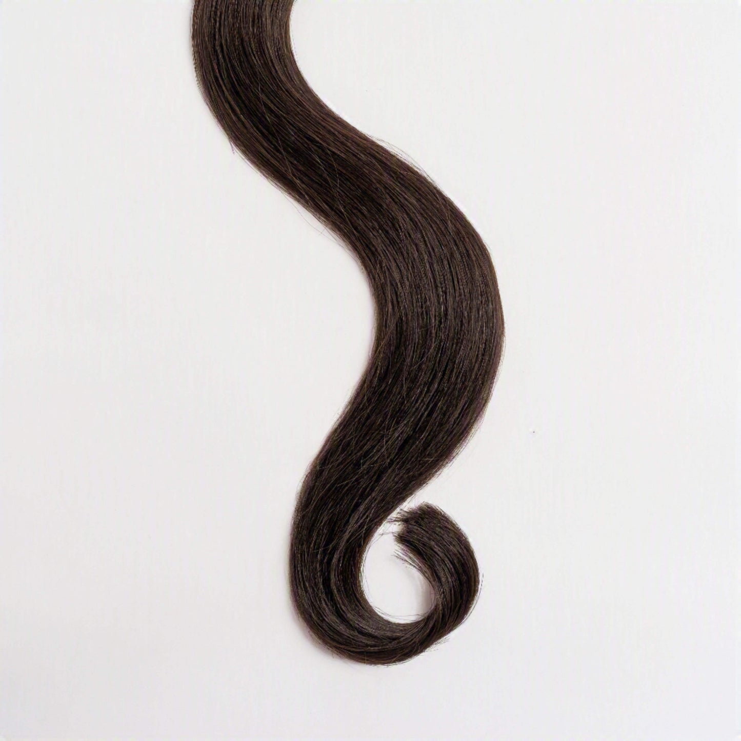 No. 2 Dark Chocolate Brown Invisible Weft Hair Extension 50g pack