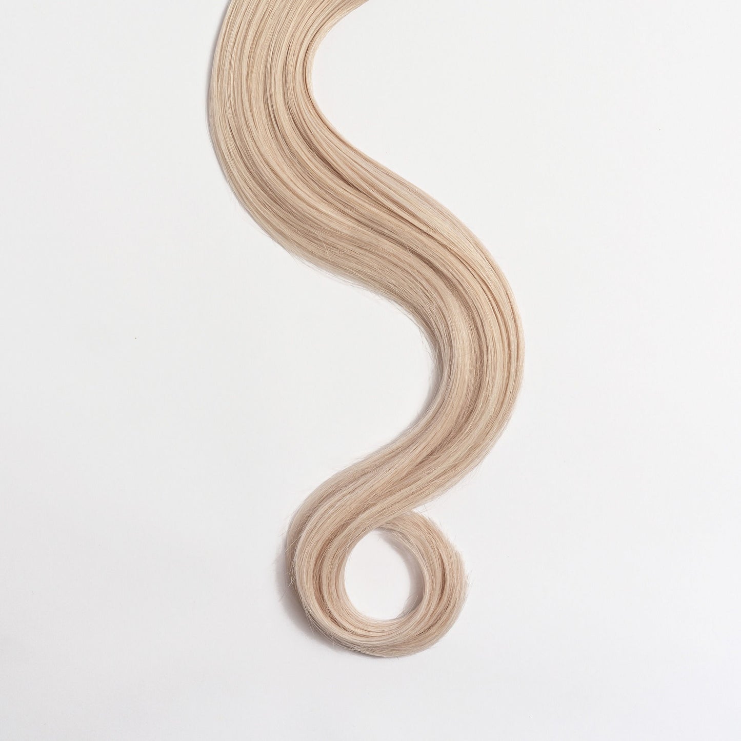 No. 60A Platinum Ash Blonde Invisible Weft Hair Extension 50g pack