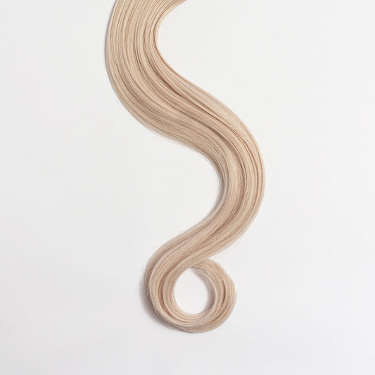 No. 60A Platinum Ash Blonde Invisible Weft Hair Extension 50g pack