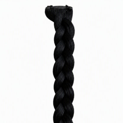 No. 1 Jet Black Invisible Weft Hair Extension 50g pack