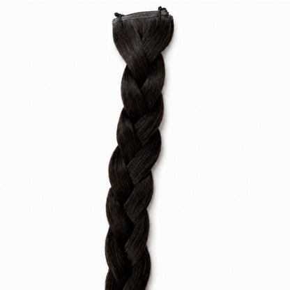 No. 1B Black Chocolate Brown Blend Invisible Weft Hair Extension 50g pack