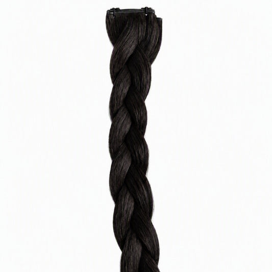 No. 2 Dark Chocolate Brown Invisible Weft Hair Extension 50g pack