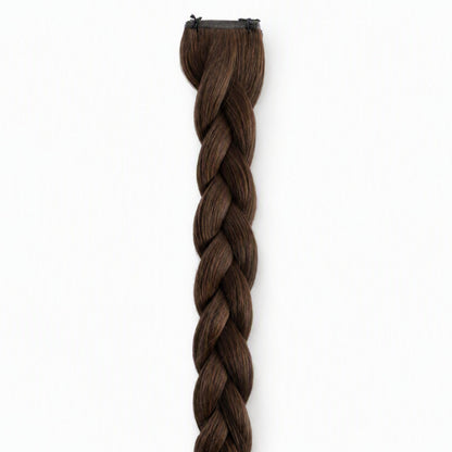 No. 3 Medium Chocolate Brown Invisible Weft Hair Extension 50g pack