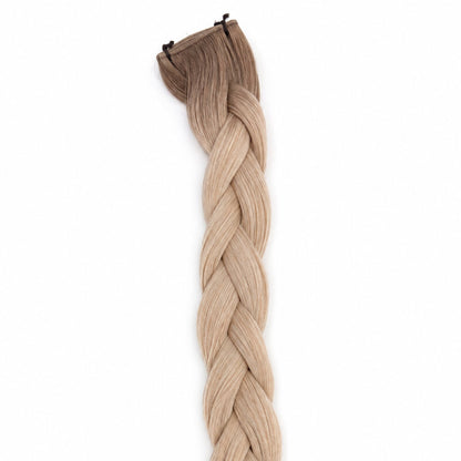 No. 5-24/60 Foiled Creamy blonde + Platinum Blonde Hair Extension 50g pack
