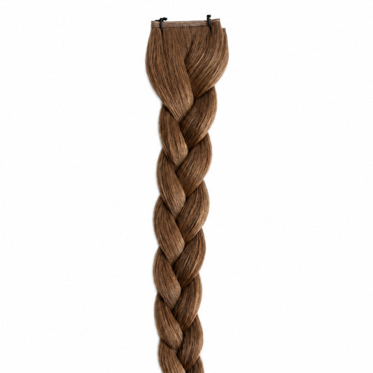 No. 8 Ash Brown Invisible Weft Hair Extension 50g pack